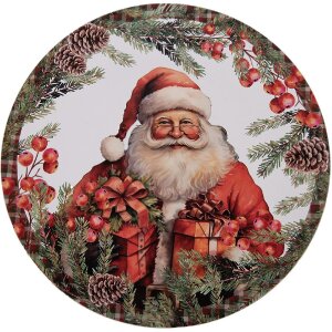 Clayre & Eef Servieerschaal Ø 40x1 cm