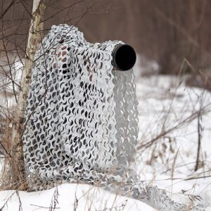 Buteo Photo Gear 3D Bladeren Camouflage Net Sneeuw 1,5x3 m