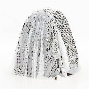 Buteo Photo Gear 3D-Bladeren Camouflagenet Sneeuw 2,4x3 m