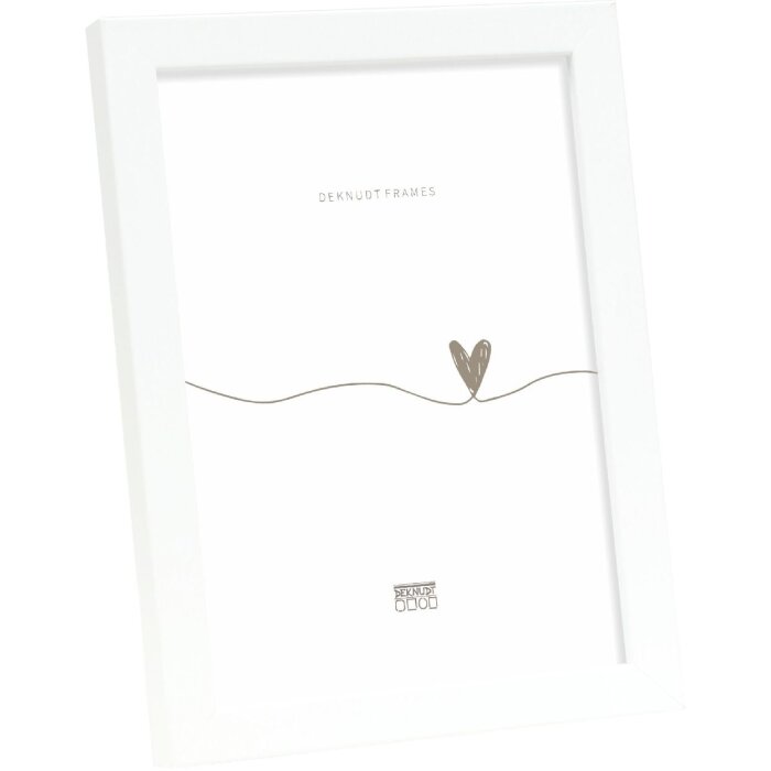 Deknudt Houten Fotolijst S243D Wit 13x13 cm