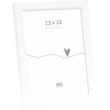Deknudt Houten Foto-Ramen S243D Wit 13x18 cm