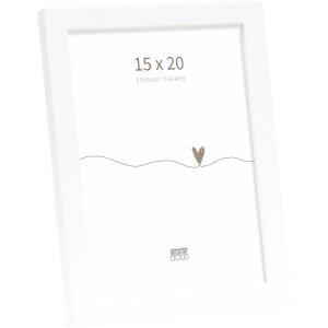 Deknudt Houten Fotolijst S243D Wit 15x20 cm