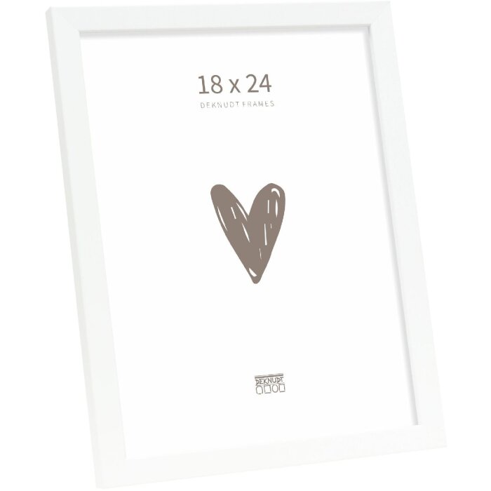 Deknudt Houten Fotolijst S243K1-18x24 cm Wit