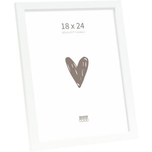 Deknudt Houten Fotolijst S243K1-18x24 cm Wit
