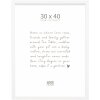 Deknudt Houten Fotolijst S243K1 wit 30x40 cm