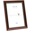 Deknudt S407H2 klassieke houten fotolijst 13x18 cm bruin