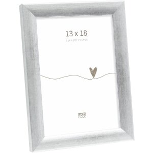 Deknudt S54SD3 houten fotolijst 13x18 cm zilver