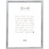 Deknudt S54SD3 zilveren foto-lijst 30x40 cm hout