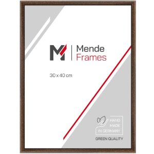 MendeFrames houten fotolijst bruin 15x21 cm met kunstglas