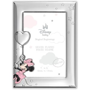 ZEP Babyfotolijst Minnie 2 zilver glanzend 10x15 cm