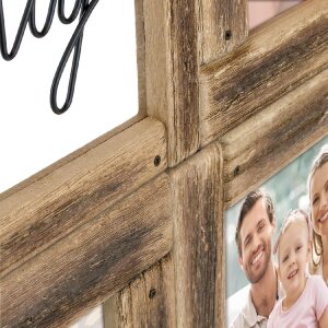 ZEP Fotolijst Lerici Familie 3 Fotos Bruin 53x46cm