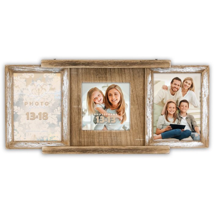 ZEP RE8833 Houten Vintage Fotolijst Wonder Bruin 32x13,5cm