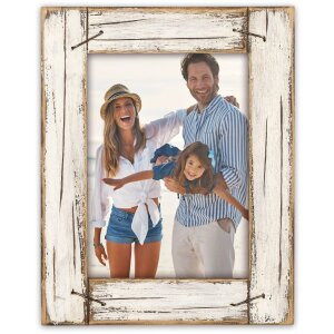 ZEP RE3968 Houten fotolijst HORN 15x20 cm wit vintage