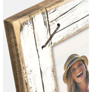 ZEP RE3968 Houten fotolijst HORN 15x20 cm wit vintage