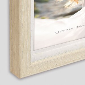 ZEP SH346 PS Houten fotolijst 3x10x15 cm Como 3Q Natuurwit Bruin