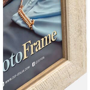 ZEP SM646B PS fotolijst OLBIA 10x15 cm crèmewit/natuur