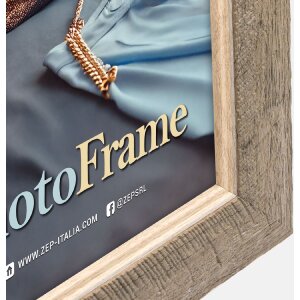 ZEP Fotolijst OLBIA PS 15x20 cm Grijs Houtstructuur