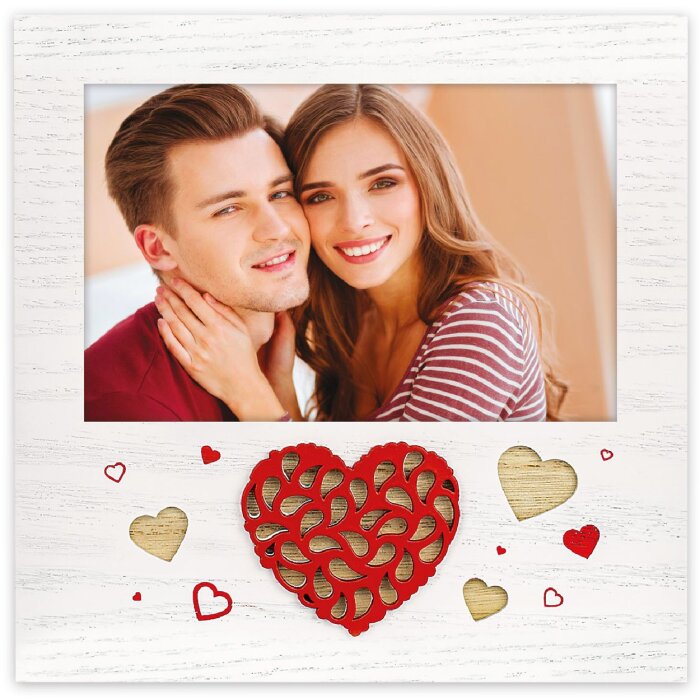 ZEP Fotolijst Paula 10x15 cm Hartjes WH2646