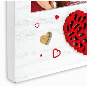 ZEP Fotolijst Paula 10x15 cm Hartjes WH2646