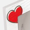 ZEP Houten Fotolijst Zoe Wit 10x15 cm Hartjes Liggend