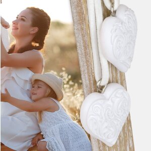 ZEP NL546N Houten Portretlijst 10x15 cm Natuur met Hartapplikatie