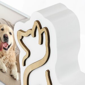 ZEP Rudi Acryl-Houten Fotolijst 10x15 cm Hondenfoto