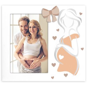 ZEP Houten Fotolijst Veronica 10x15 cm Zwangerschap