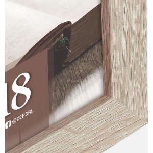 ZEP TR457C RENTON houten fotolijst 13x18 cm licht eikenhout