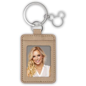 ZEP Fotolijst AE7M - Pasfoto Kunstleer met Muisanhanger