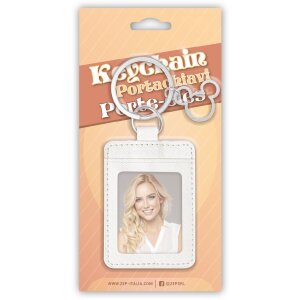 ZEP Sleutelhanger AE8M wit - voor een foto