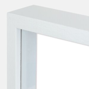 ZEP Houten fotolijst Alice wit 30x40 cm met passe-partout 20x30 cm
