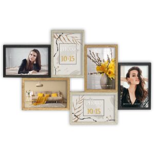 ZEP Galeriefotolijst Tirana 6 fotos 10x15 cm BM996