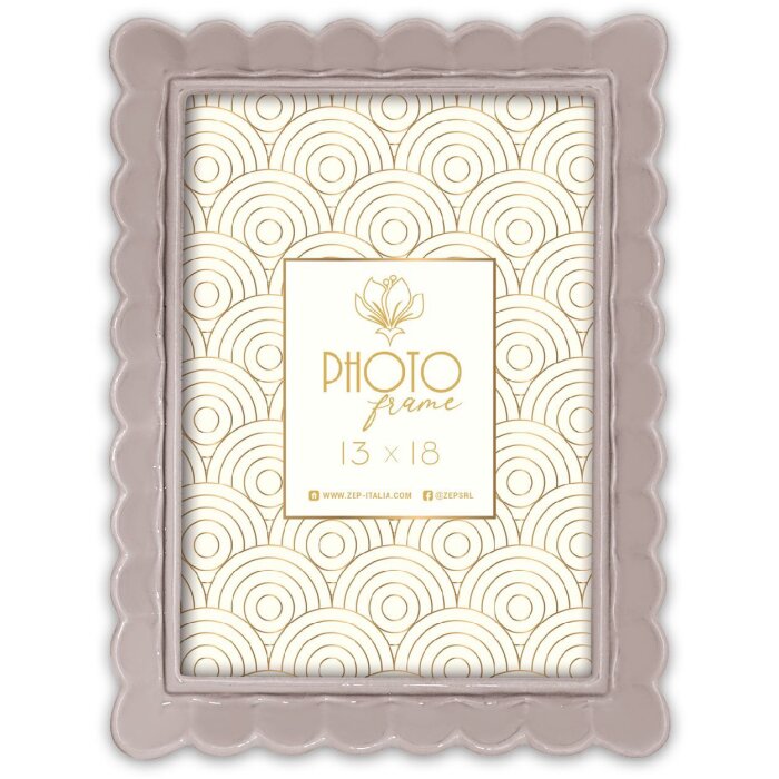 ZEP Kunstharz fotolijst HERVE G 10x15 cm taupe