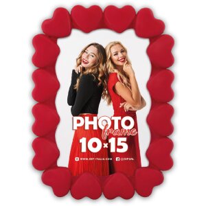 ZEP Fotolijst Margherita Rood 10x15 cm ACR46