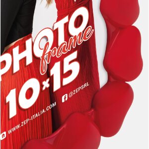 ZEP Fotolijst Margherita Rood 10x15 cm ACR46