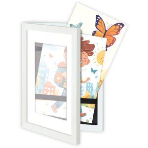 ZEP Houten Fotolijst London Wit DIN A4