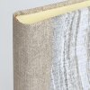 ZEP Fotoalbum Nora White 25x25 cm met beige, crème en grijze kaft