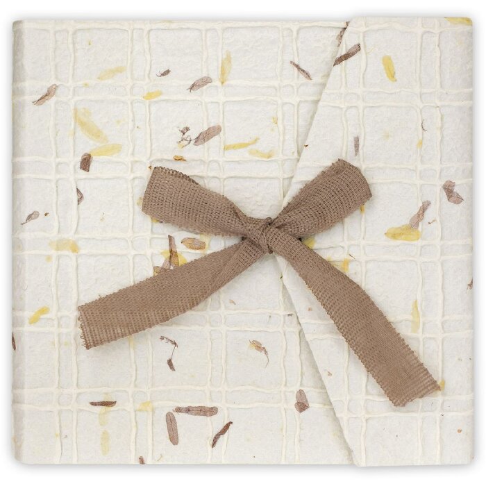 ZEP Fotoalbum LETIZIA VII 23x23 cm wit rispapier omslag