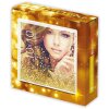 ZEP Glitterfotolijst Shake Frame Goud 10x10 cm