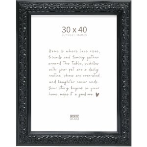 Deknudt Houten Fotolijst 30x40 cm - zwart