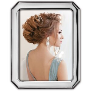 ZEP Hoogglans Fotolijst Salerno Zilver 10x15/15x20 cm