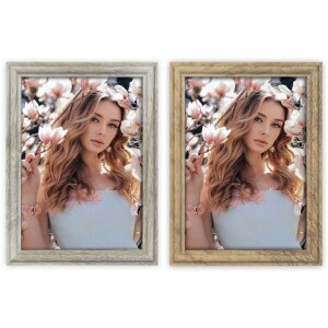 ZEP Houten Fotolijst Namur Bruin of Wit 10x15 13x18 15x20 cm