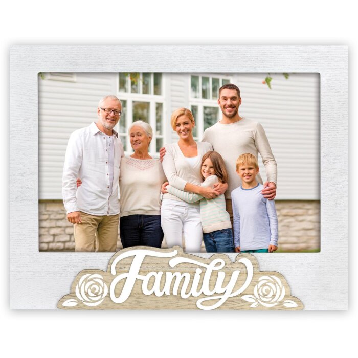 ZEP Fotolijst Windsor Family Wit Hout 15x20cm of 20x30cm