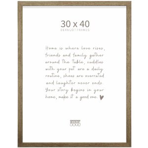 Deknudt S243 houten fotolijst blokprofiel 1,4 cm natuur wit zwart zilver brons