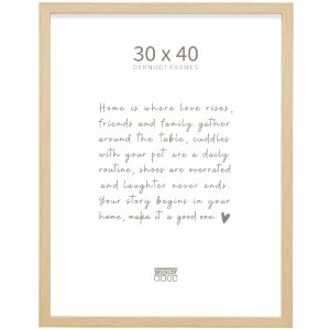 Deknudt S243 houten fotolijst blokprofiel 1,4 cm natuur wit zwart zilver brons