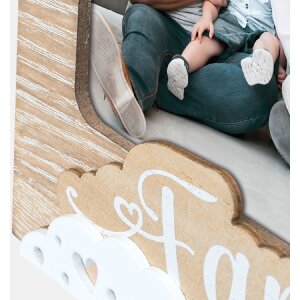 ZEP Houten Fotolijst Tudor „Family“ – Bruin, 13x18 of 15x20 cm