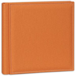 ZEP Fotoalbum Cesare – Boekbind album met stoffen kaft, 60 pagina’s, in rood, blauw, oranje, beige en zandkleur, in formaten 23x30 cm, 25x25 cm en 30x30 cm