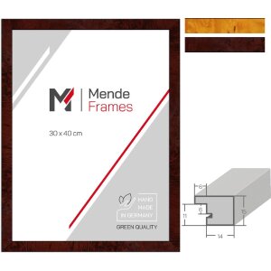 MendeFrames H14C Fotolijst Massief Hout Worteldecor...