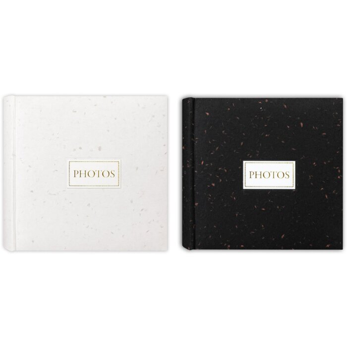ZEP Fotoalbum Sophie – Reispapier zwart of wit met goudgravure