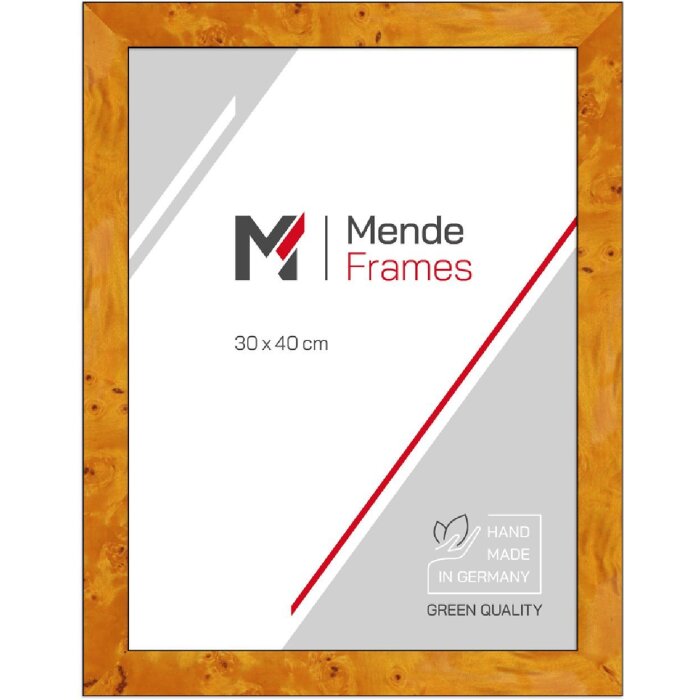 MendeFrames Fotolijst H14D Worteldecor Licht 15x21cm Museumsglas
